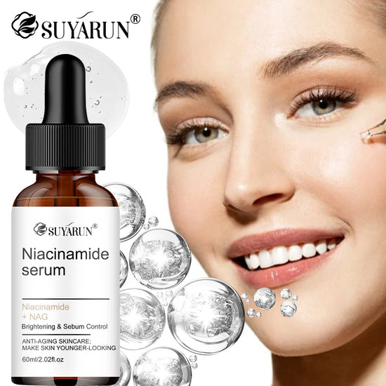 SUYARUN Niacinamide Serum 2% Formula - Moisturizing & Hydrating Facial Care, Brightening & Anti-Aging, For All Skin Types.