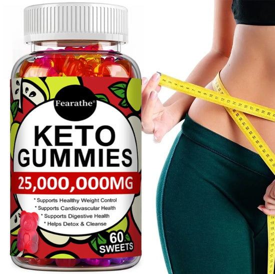 Keto + ACV Gummies - Supports Digestion, Metabolism, Gut Detoxification and Cleansing